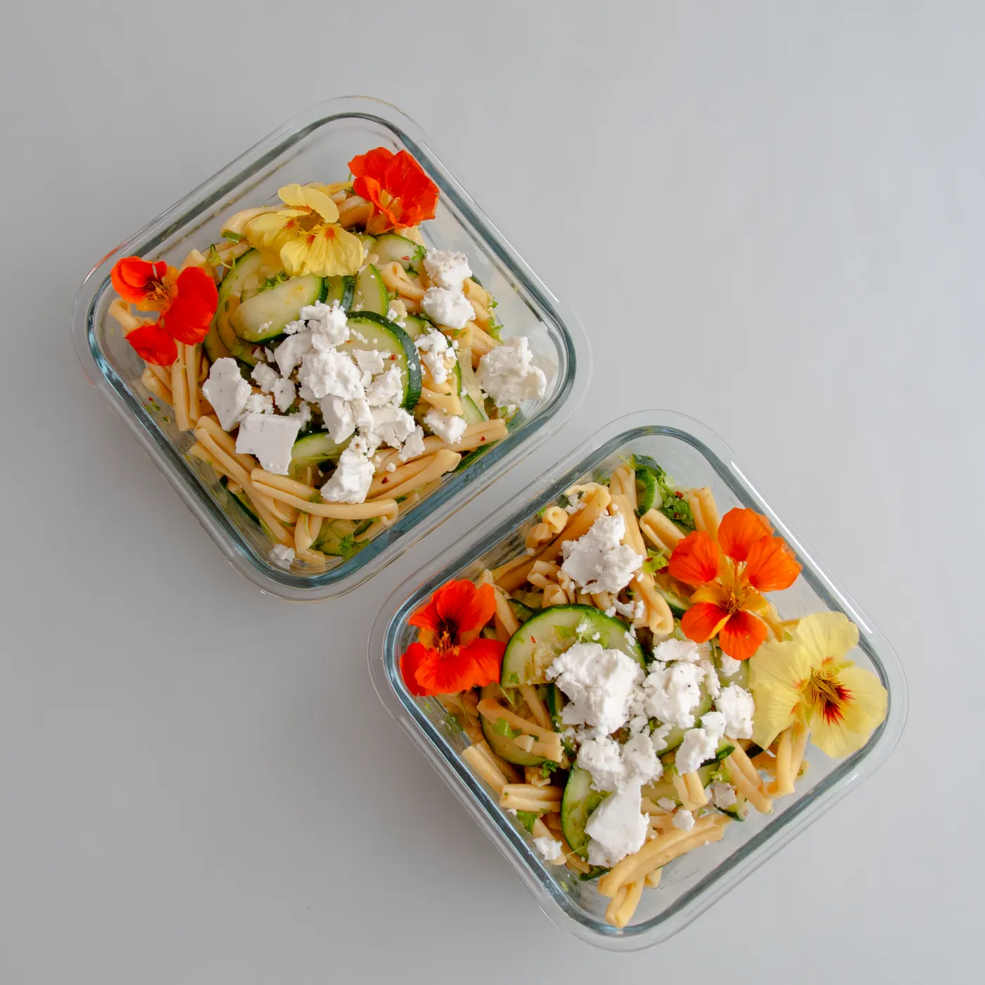 Pastasallad med Kikärts-Casarecce