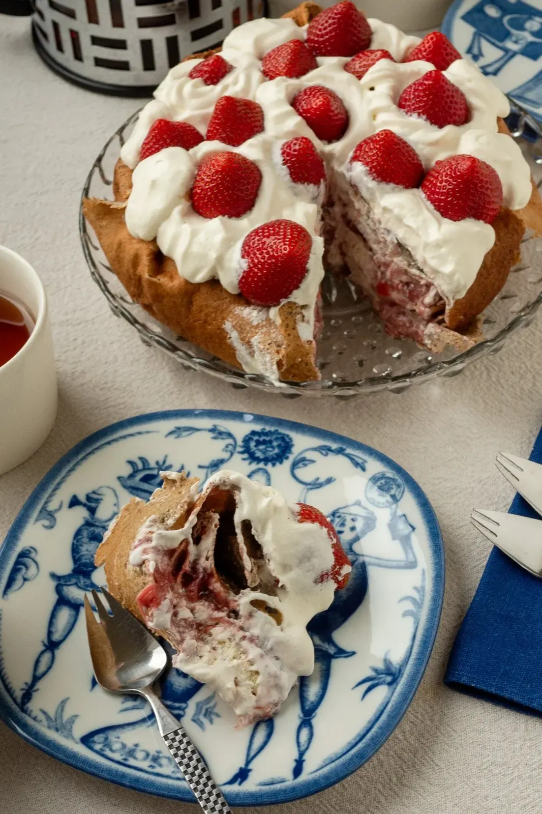 glutenfri pannkakstårta