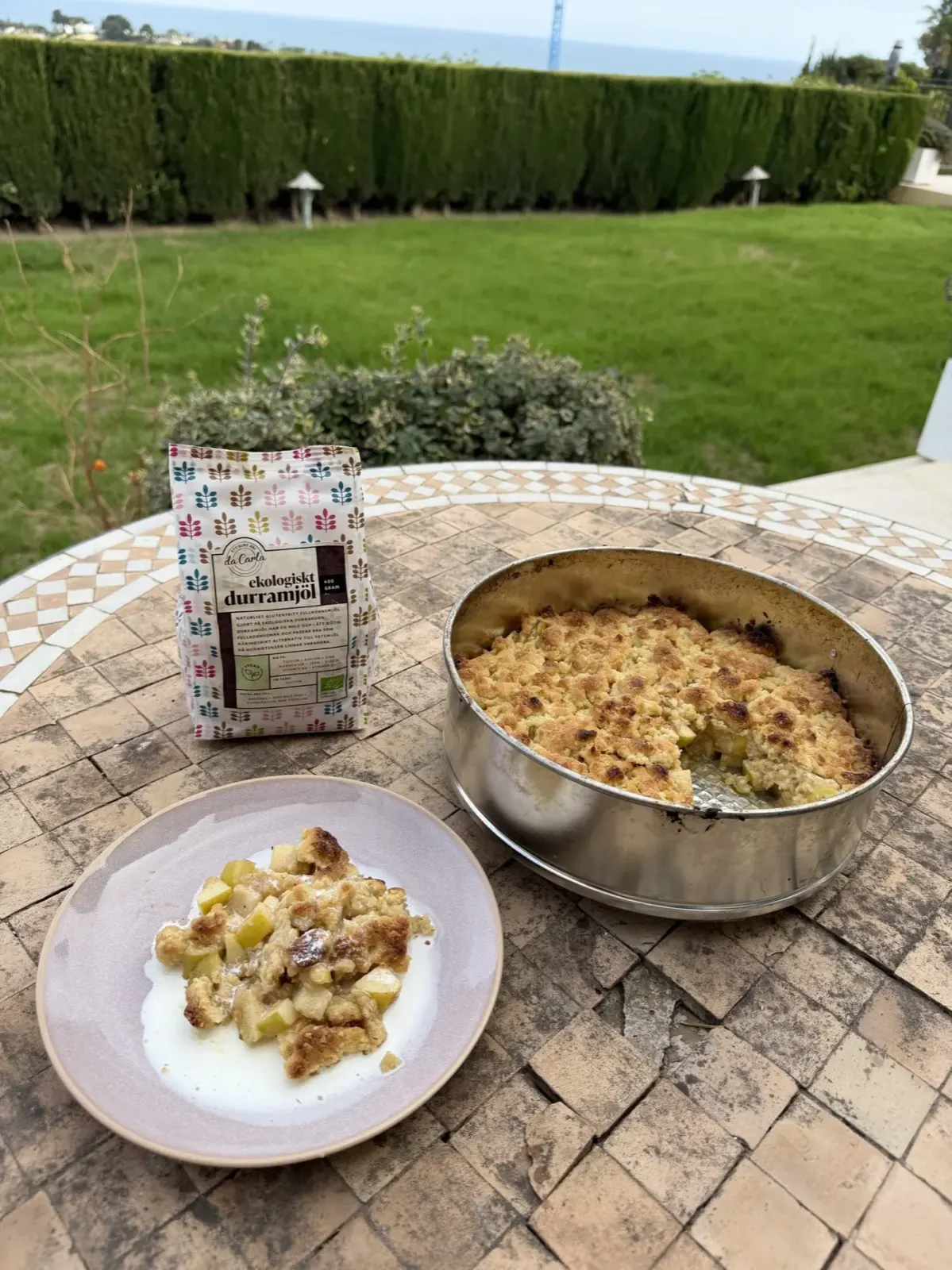 Glutenfri Apple Crumble